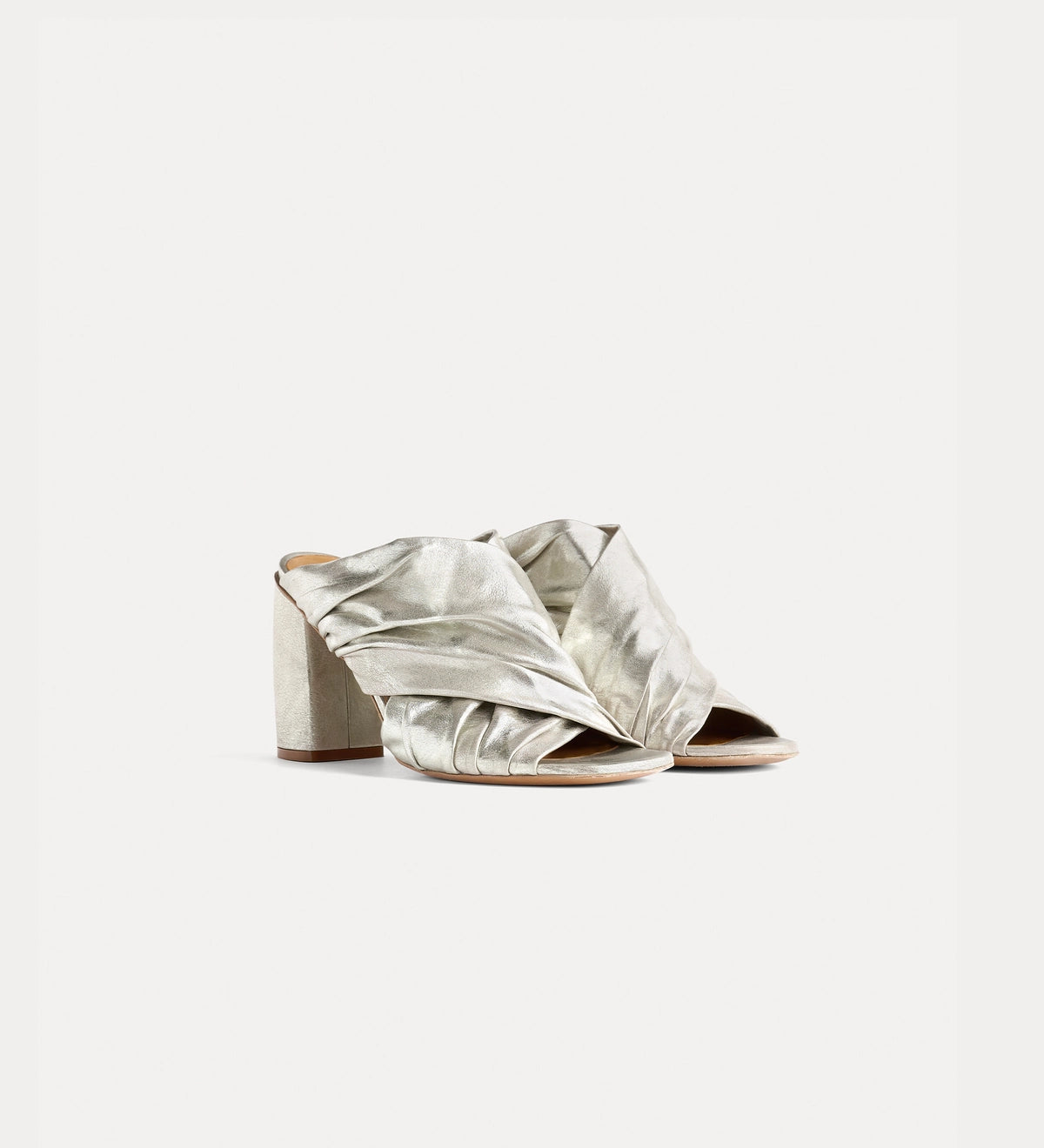 Stylish Silver Crossover Sandals for Women - Comfortable & Trendy Summer Footwear for Beach, Travel & Casual Outings