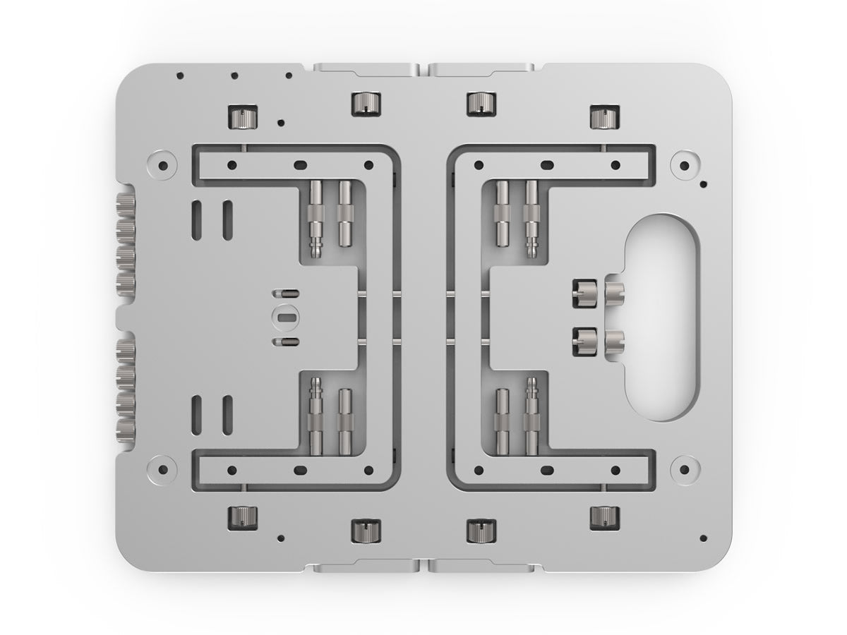 Streacom BC1 Mini Open Benchtable - Compact Silver PC Test Bench for DIY Computer Builds & Hardware Testing | Perfect for Tech Enthusiasts & Gamers