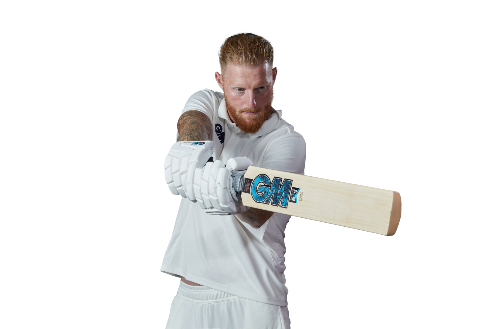 GM Ben Stokes Phase II Players Edition Cricket Bat 2025 - Professional Grade Willow Cricket Bat for Match Play - Perfect for Tournaments, Practice & Club Cricket Games