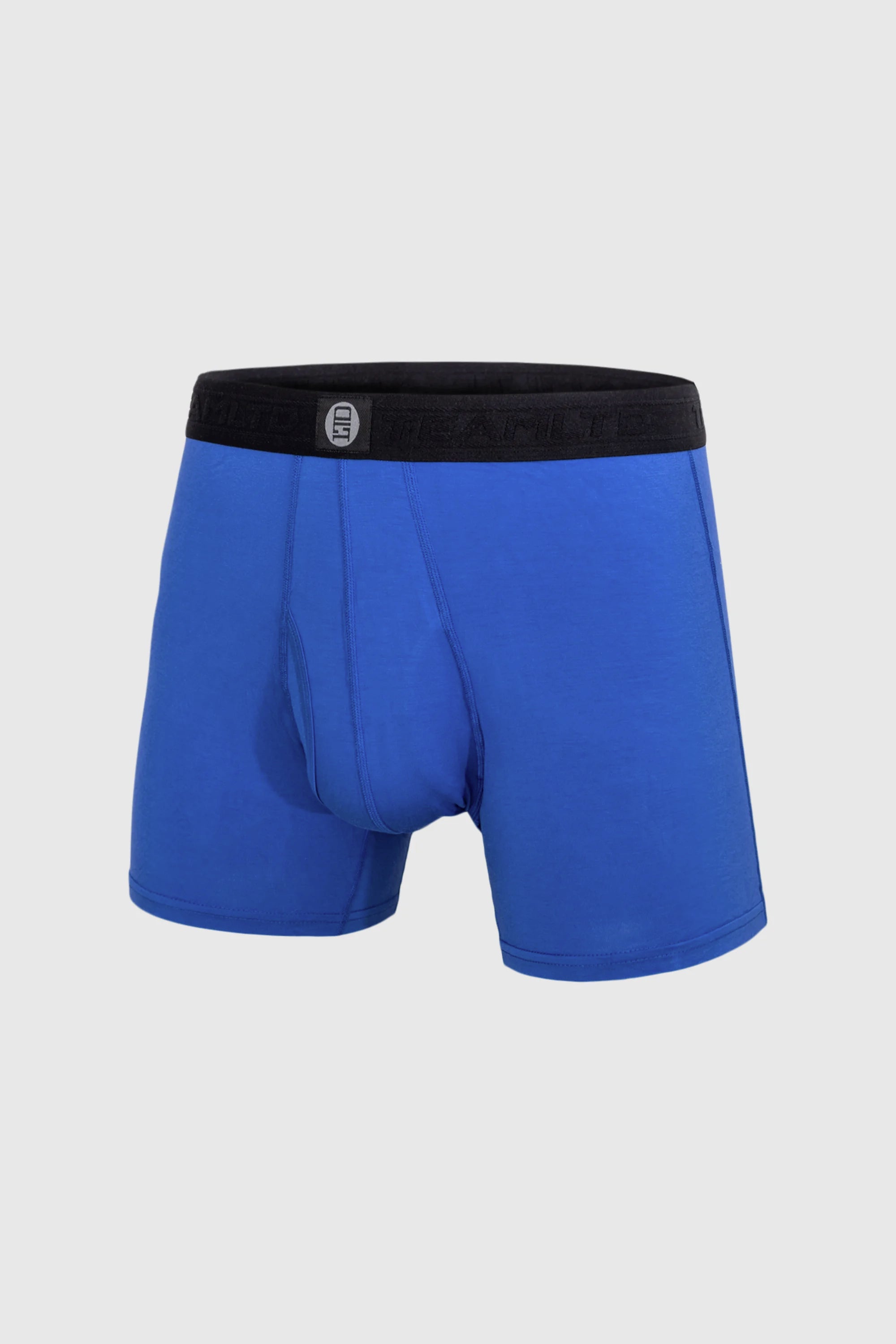 Premium Core Briefs for Men - Soft Grey Cotton Underwear - Comfortable Everyday Wear for Work, Gym & Lounge