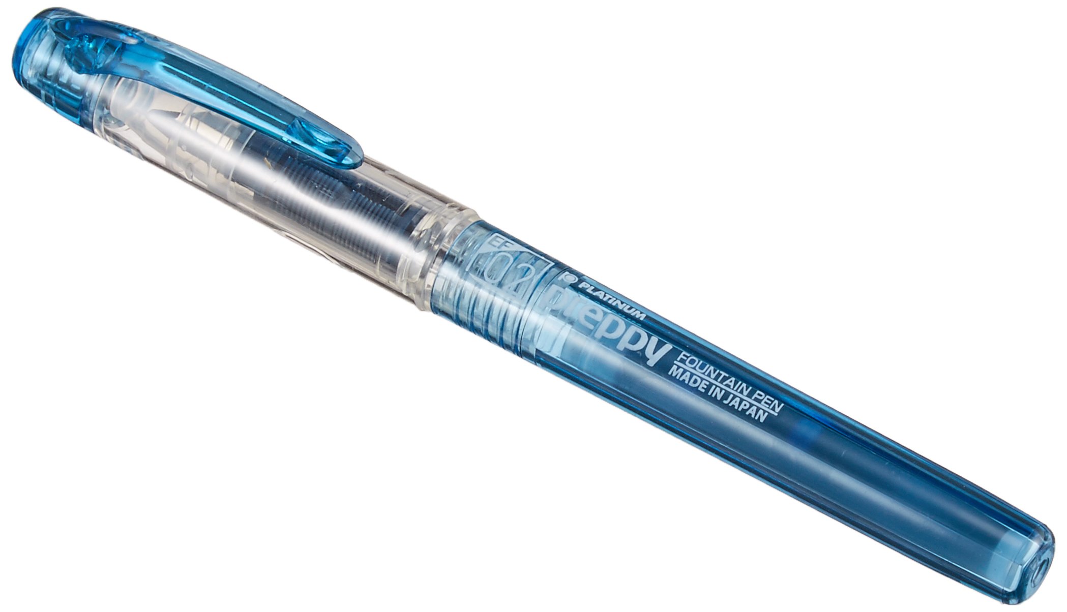 Platinum Preppy Fountain Pen 02 Extra-Fine Nib - Blue Black Ink for Smooth Writing | Perfect for Calligraphy, Note Taking & Gift Giving