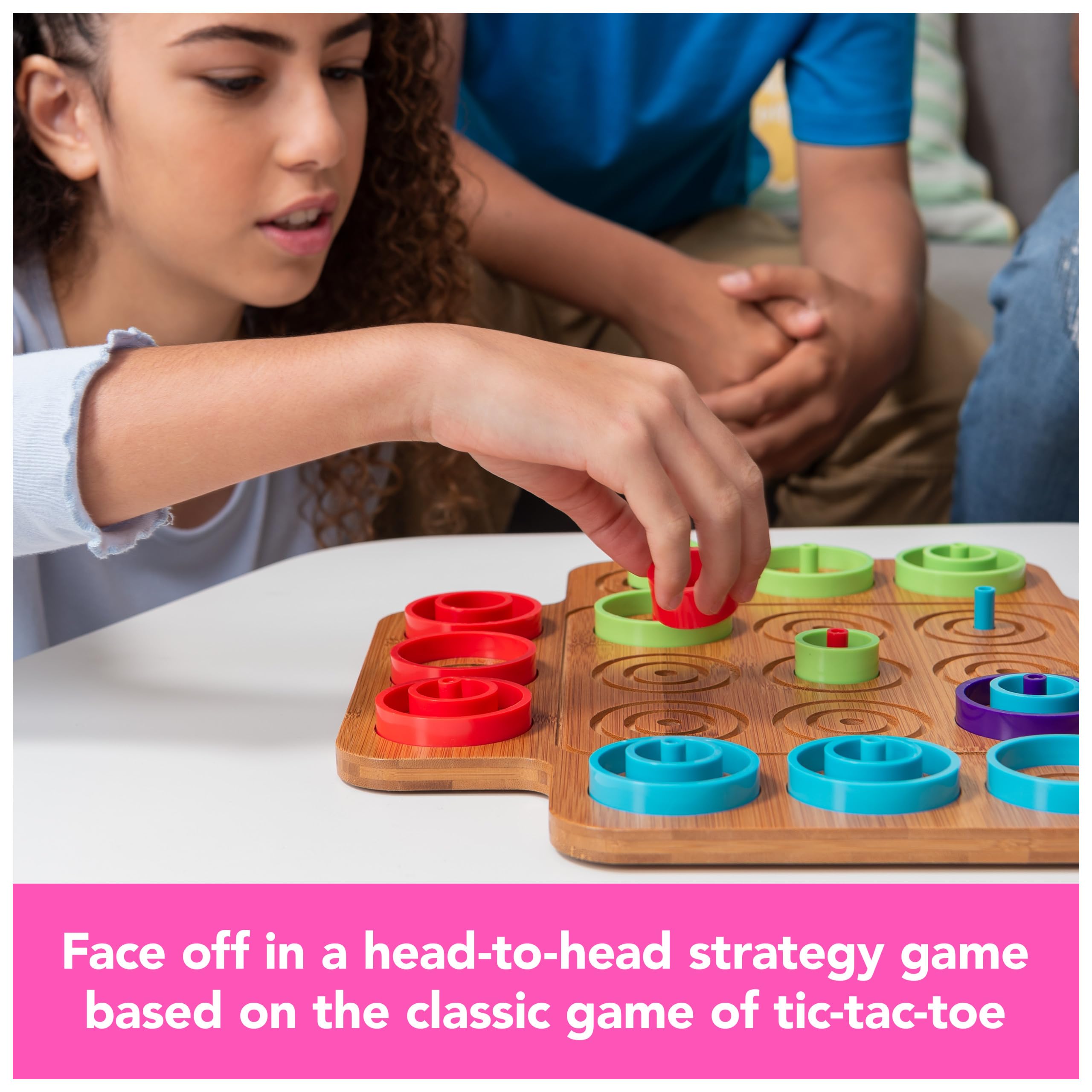 Otrio Strategy Board Game - Fun Family Game for Kids & Adults - Perfect for Game Nights, Parties & Indoor Activities