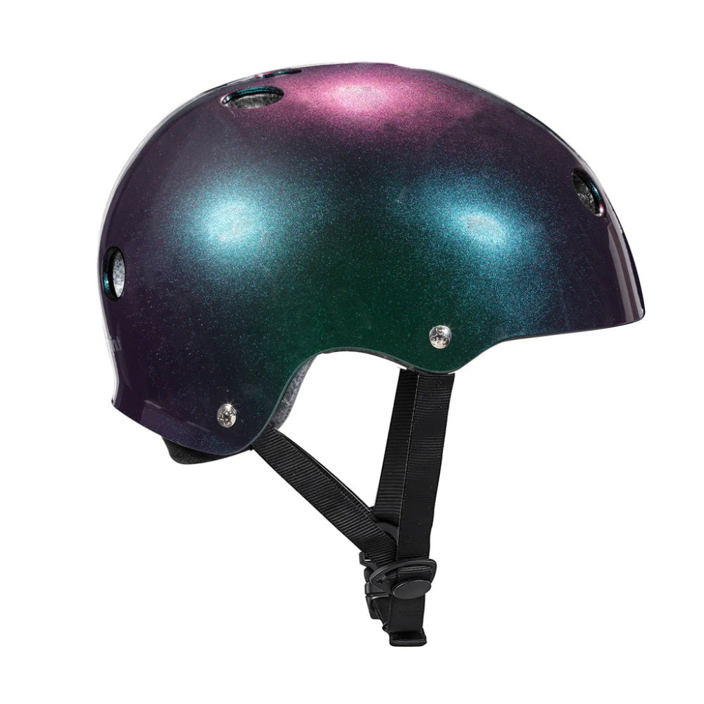 Triple 8 Deep Cover Helmet for Skateboarding & Roller Skating - Pink Barbie Style Protective Gear for Women & Girls - Perfect for Outdoor Sports, Park Rides & Street Skating