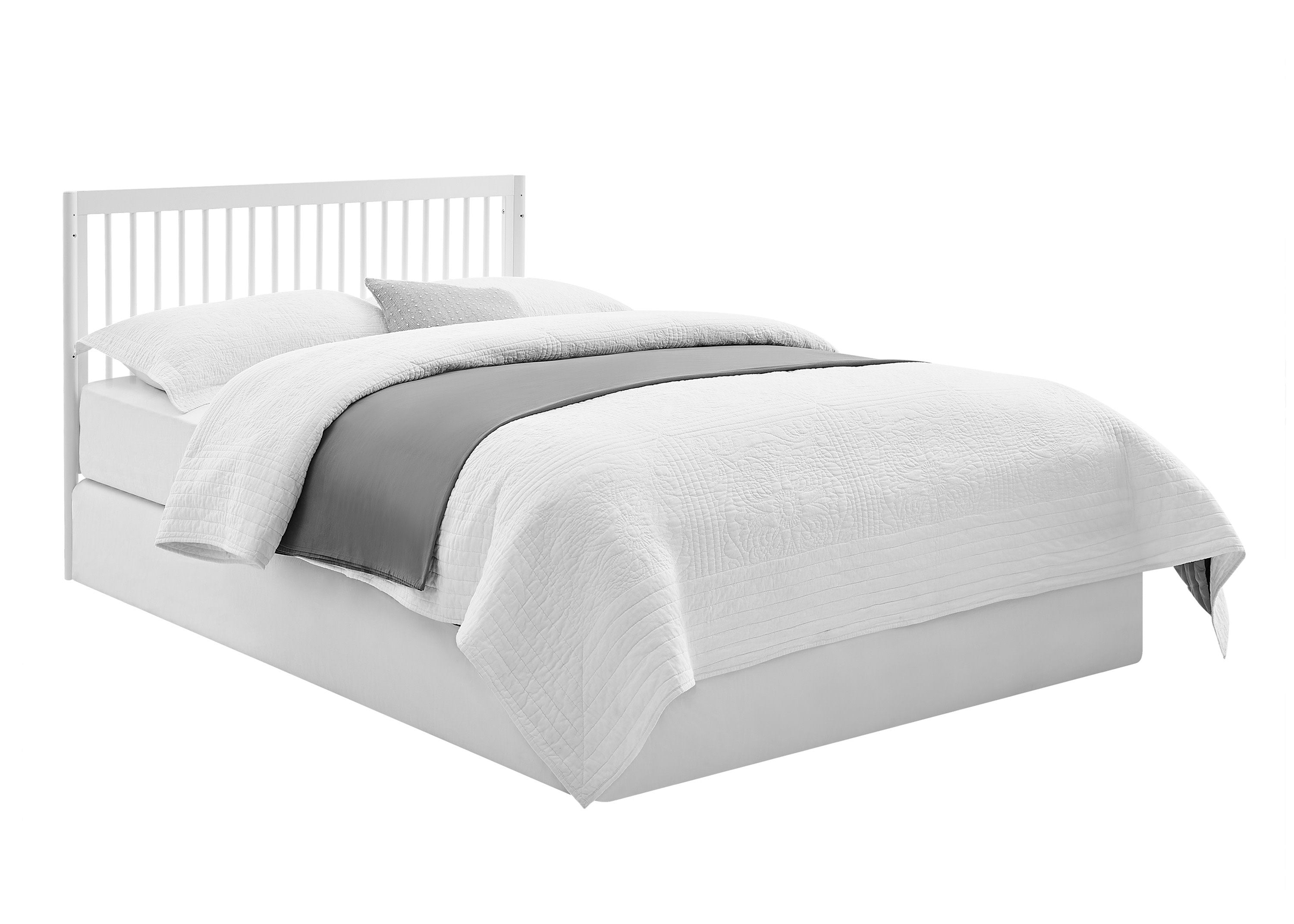 Casey 6-in-1 Convertible Baby Crib - Toddler Bed, Daybed & Full Size Bed Frame | Safe & Durable Nursery Furniture for Newborns to Teens | Perfect for Bedrooms, Daycare & Guest Rooms