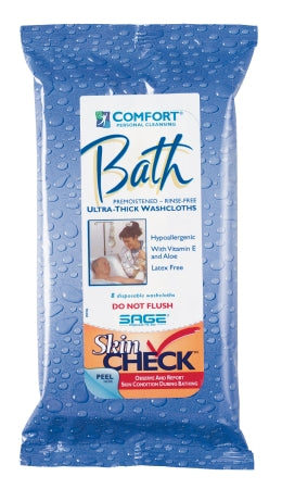 Soft Aloe Comfort Bath Wipes - Fresh Clean Scent, 352 Count Case - Gentle Cleansing for Adults & Elderly Care, Travel & Post-Surgery Hygiene