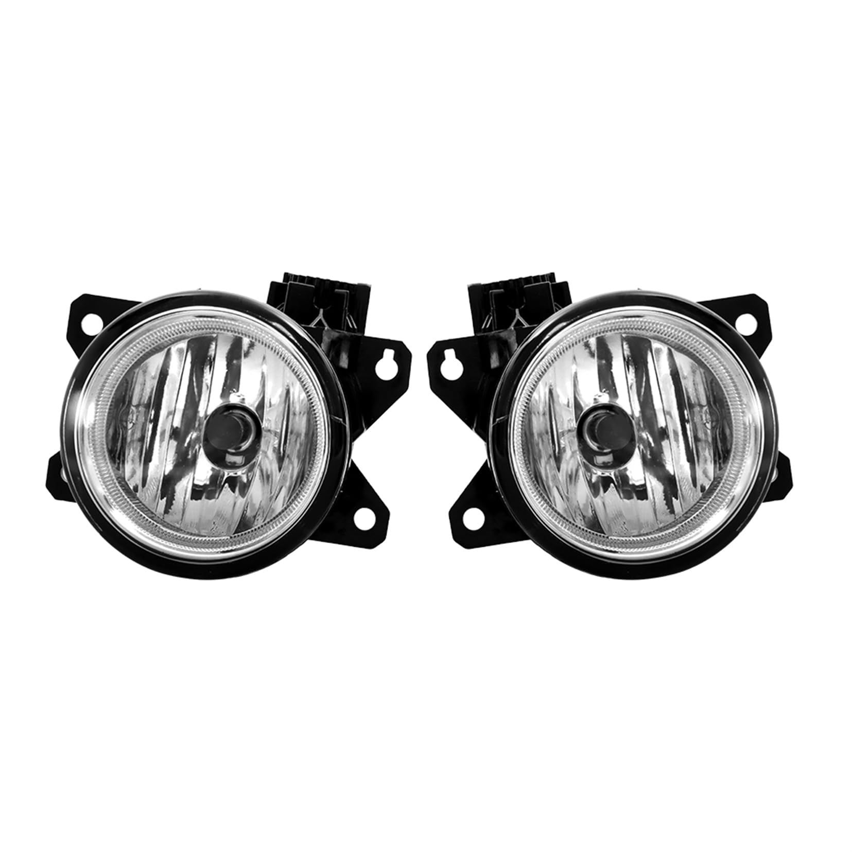 2-Pack H8 Fog Light Assembly with Covers & Harness Switch Kit - Compatible with 2019-2020 Honda Civic Coupe/Sedan - Perfect for Night Driving & Foggy Weather Conditions