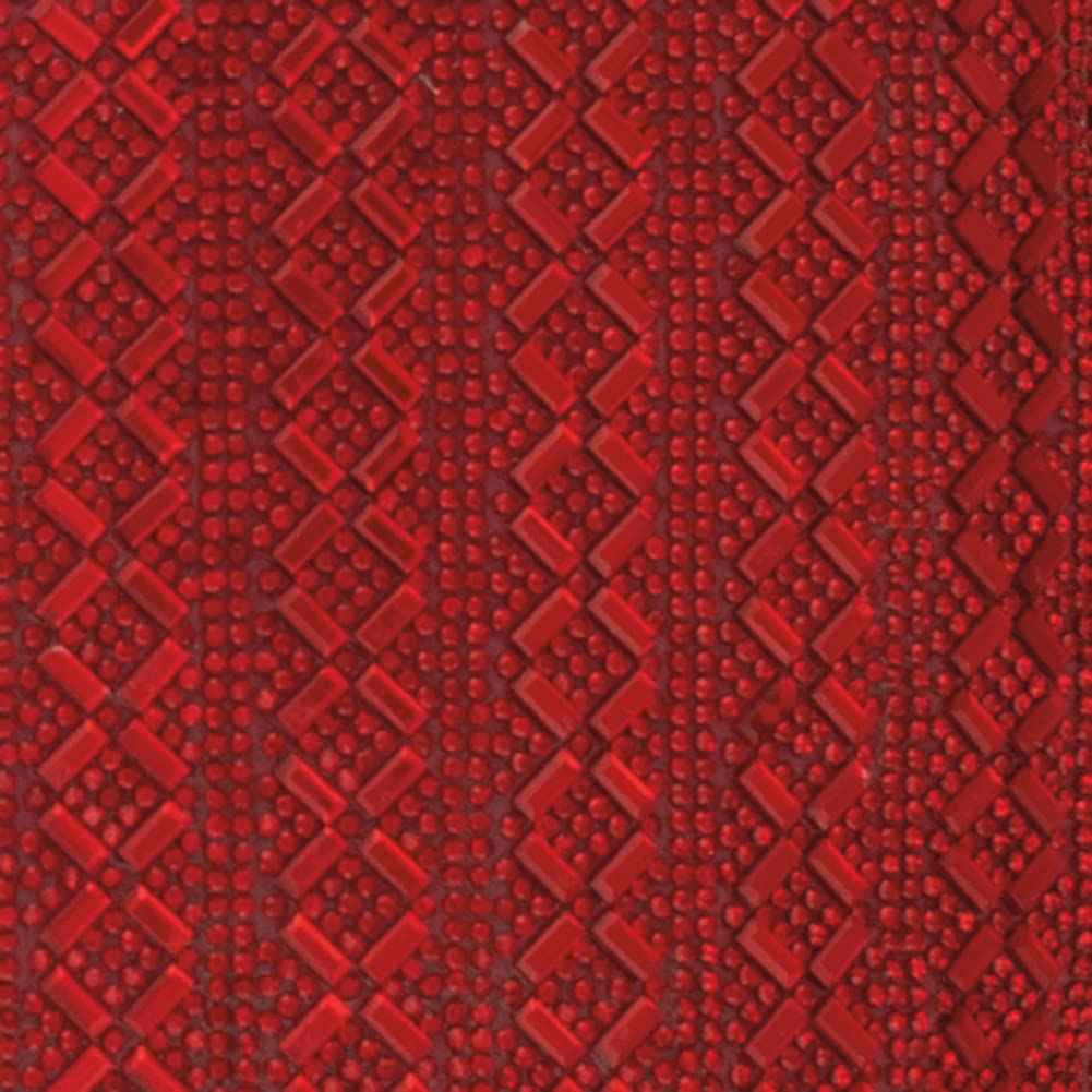 Elegant Madison Avenue Table Runner with Glass Rhinestones in Dazzling X Pattern - 90 Inch Red Formal Dining Table Decor for Weddings, Events & Special Occasions - Perfect for Holiday Dinners, Anniversary Celebrations and Upscale Home Decor