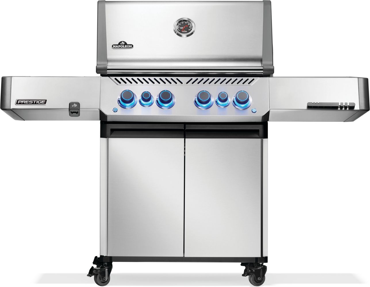 Napoleon Prestige 500 RSIB Propane Gas Grill - Premium Stainless Steel Outdoor BBQ Grill for Backyard, Patio & Tailgating | Perfect for Grilling Steaks, Burgers & Vegetables