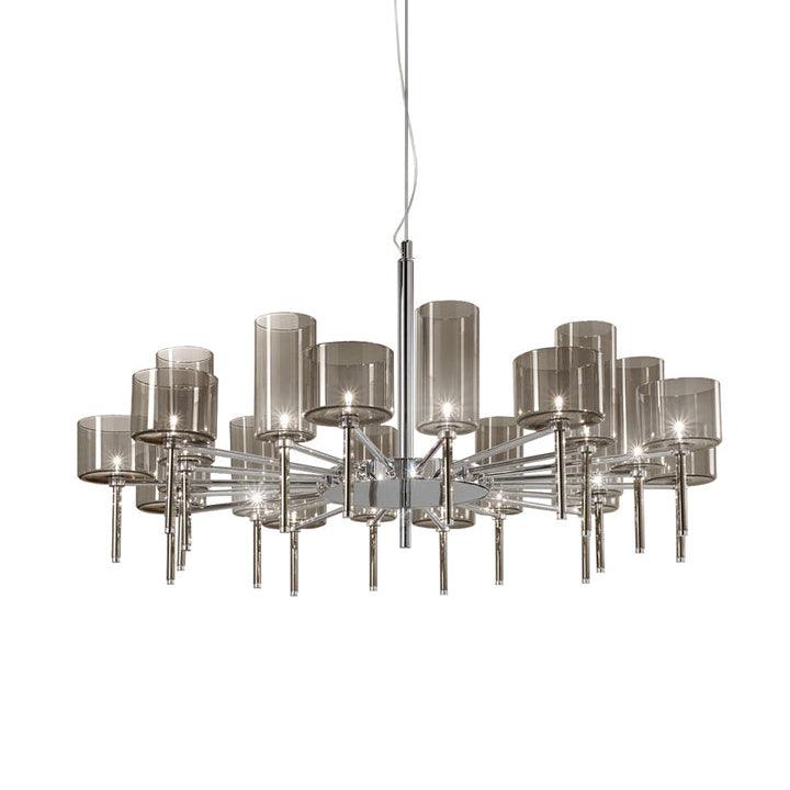Zonia Chandelier - Modern Crystal Ceiling Light Fixture for Dining Room, Living Room & Bedroom | Elegant Home Decor Lighting