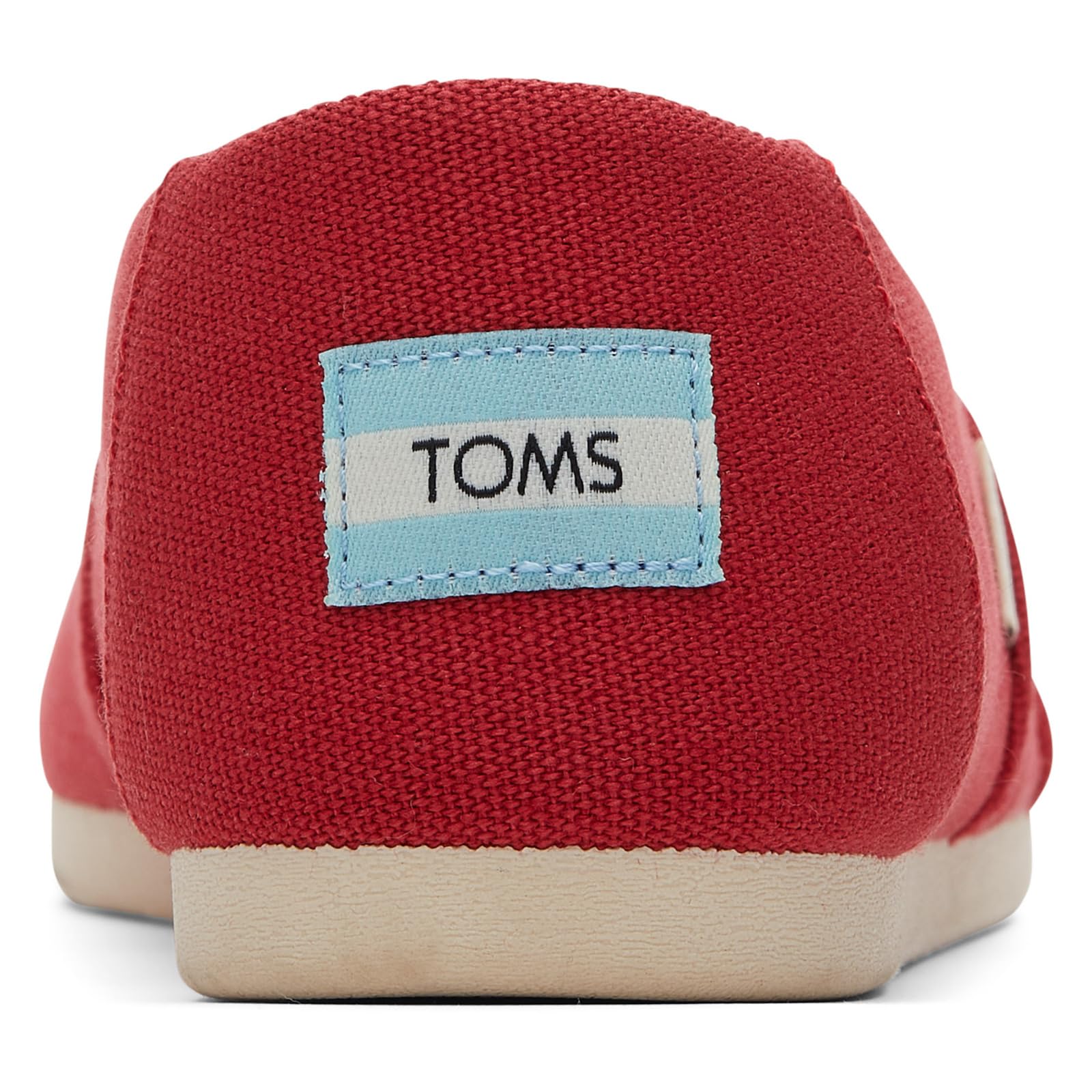TOMS Women's Alpargata Slip-On Flats - Comfortable Casual Shoes for Women | Perfect for Everyday Wear, Beach, Travel & Summer Outfits