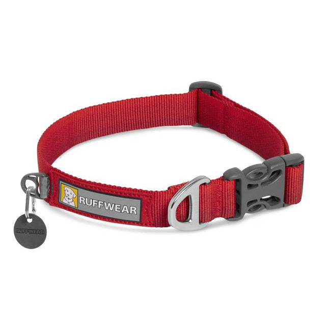 Front Range Collar - Durable & Adjustable Dog Collar for Hiking, Training & Everyday Use | Comfortable Nylon Pet Collar with Reflective Stripes for Safety | Perfect for Outdoor Adventures & Daily Walks