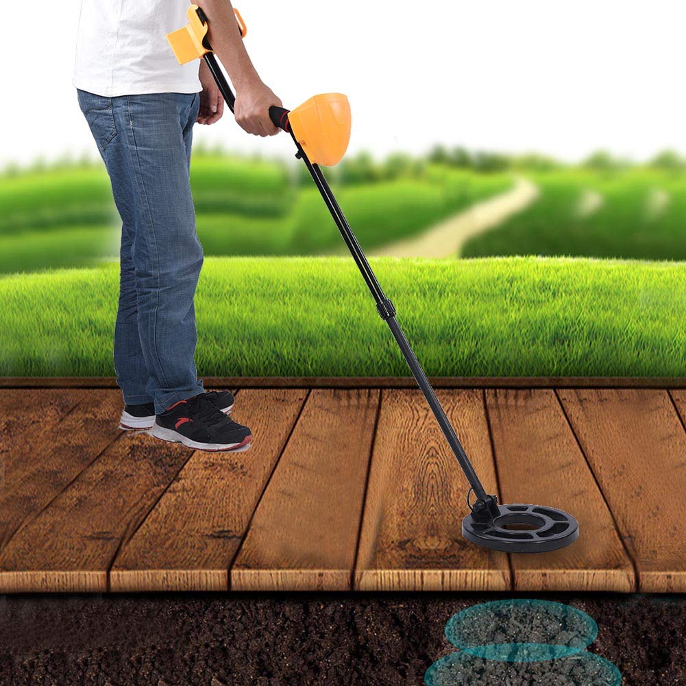 Professional Gold Detector Scanner - 3-10ft Deep Detection for Gold, Silver, Copper, Iron & Aluminum | Metal Detector for Treasure Hunting, Beach Combing & Outdoor Adventures