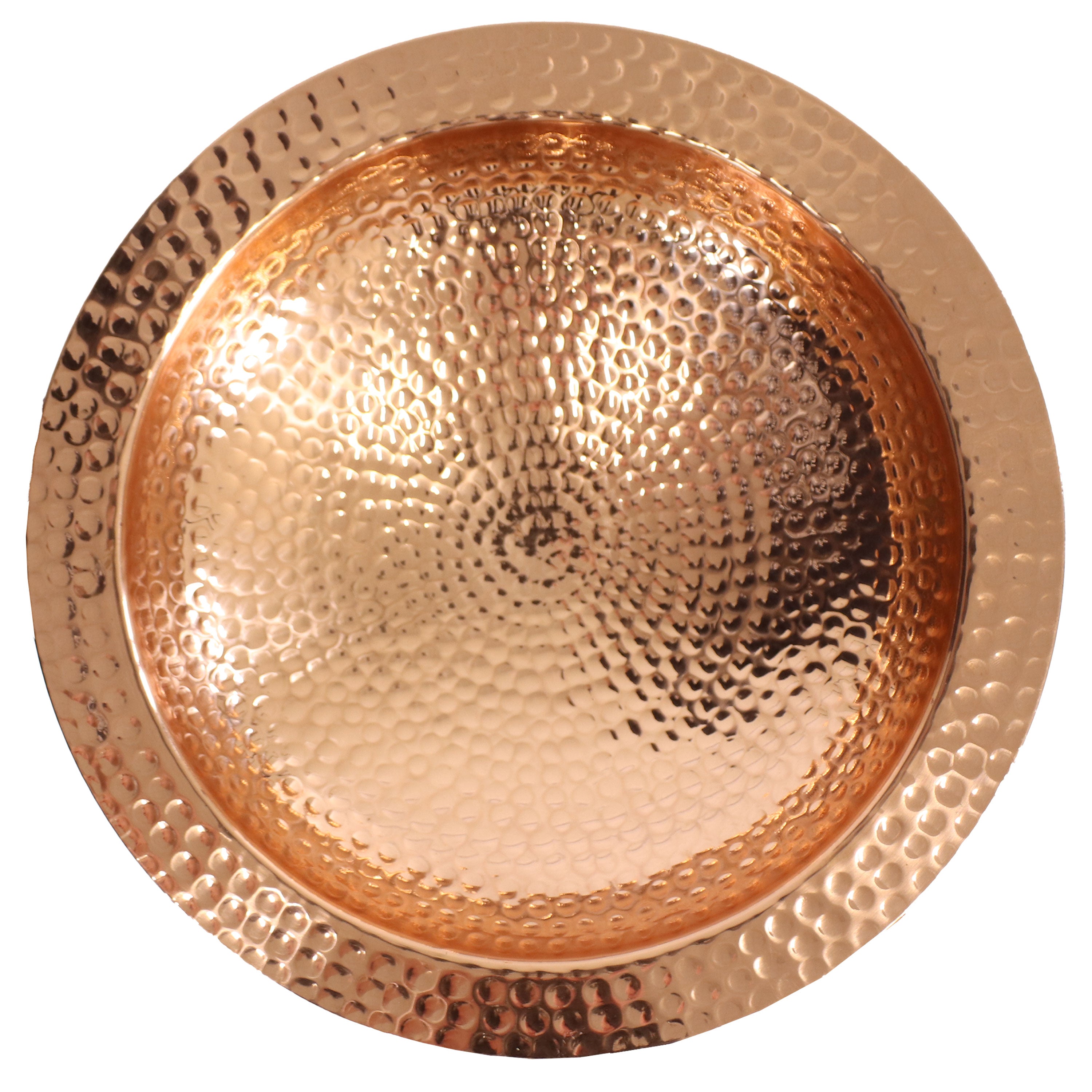 Hand-Hammered Copper Bird Bath & Feeder - Outdoor Garden Decor for Birds - Perfect for Backyard, Patio, and Garden Decoration