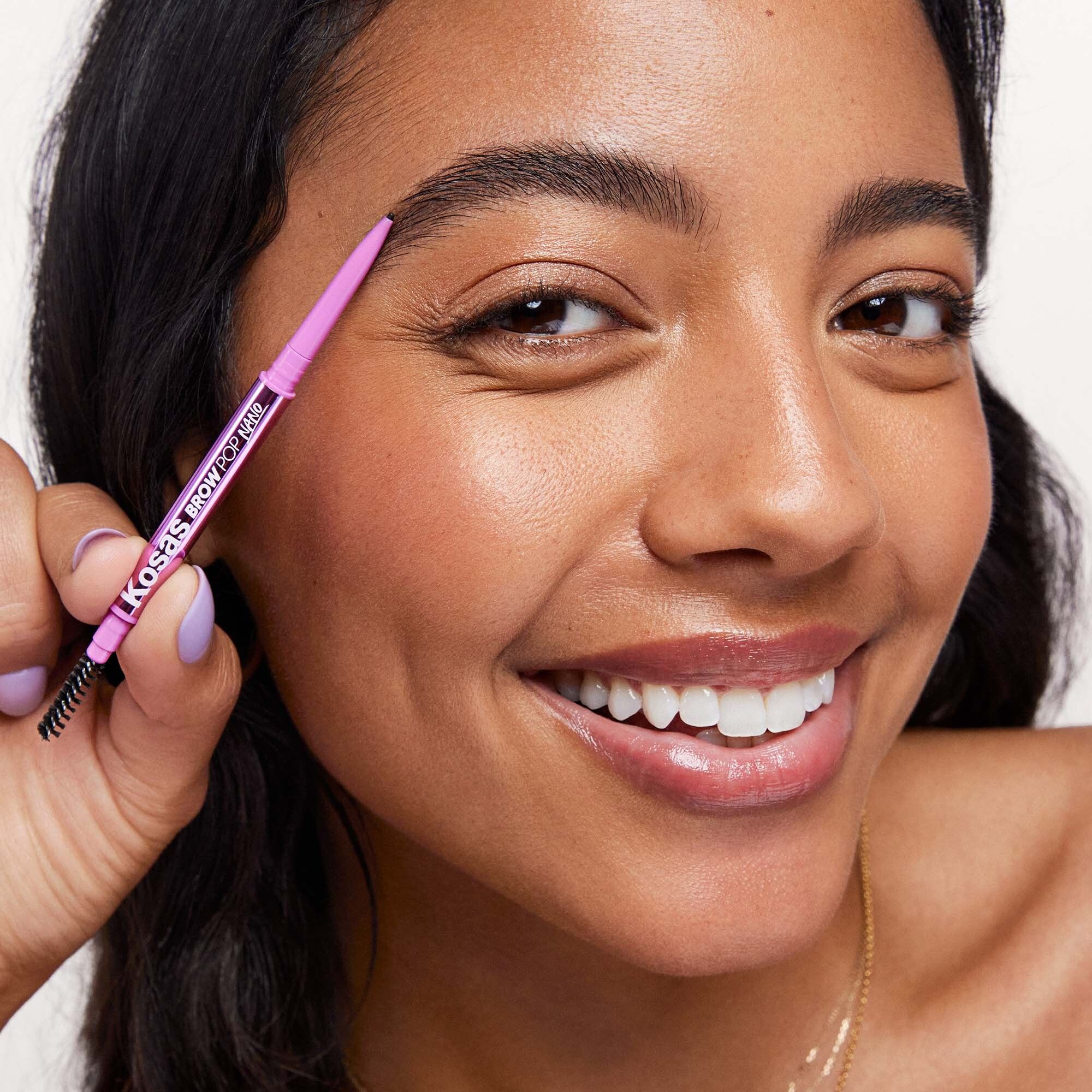 Brow Pop Nano Ultra Fine Detailing Pencil - Waterproof Eyebrow Pencil for Natural Brows - Perfect for Daily Makeup & Professional Use