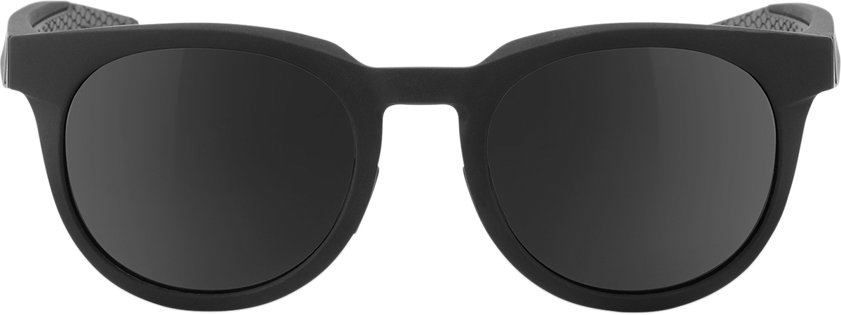 100% Campo Polarized Sunglasses - Matte Black Frame with Smoke Lenses (Model 61026 019 57) for Men & Women - Perfect for Driving, Beach & Outdoor Activities