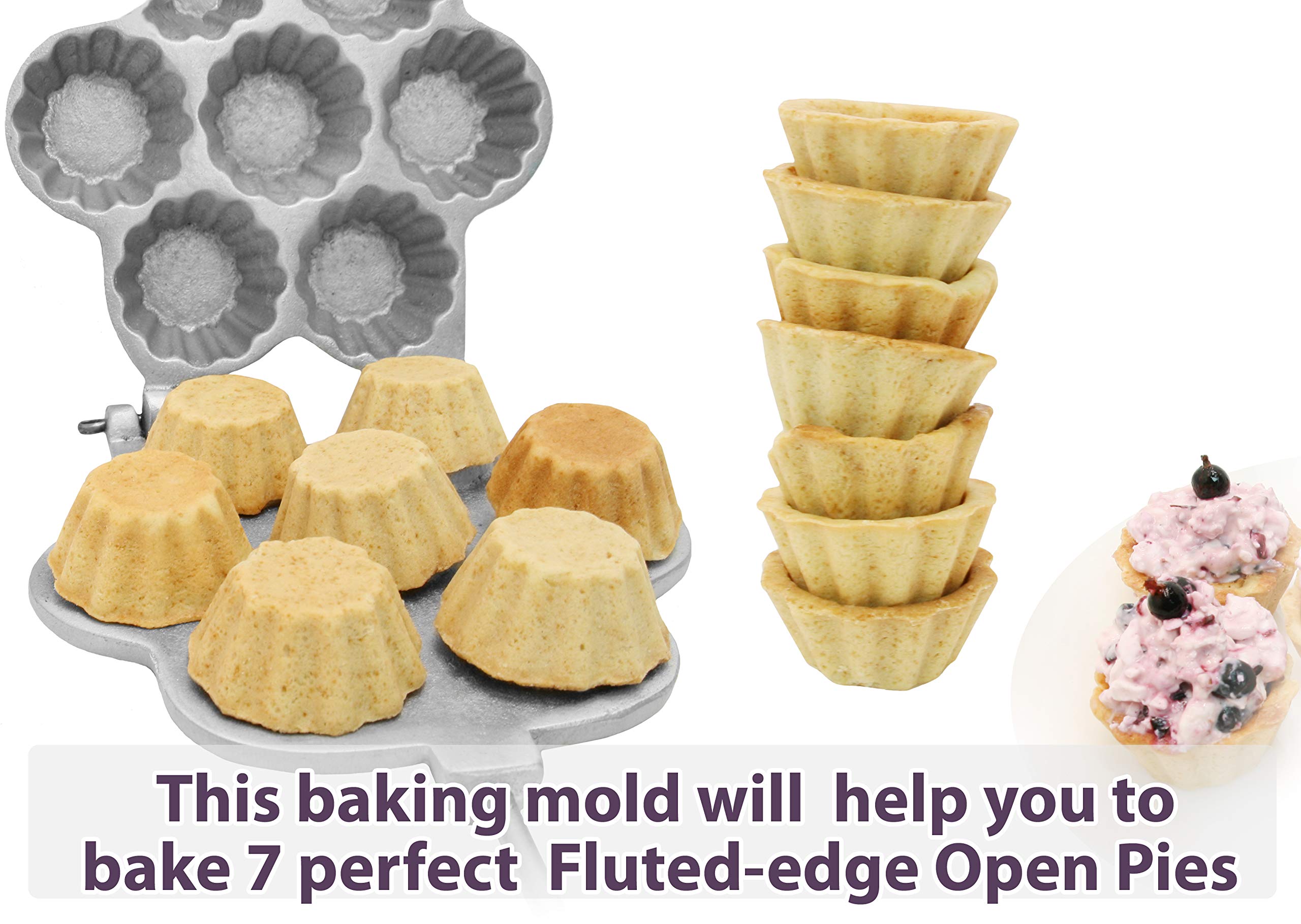 PetriStor Cupcake Maker - Mini Muffin & Tart Baking Pan Set for Cookies, Pies & Desserts - Perfect for Home Baking, Parties & Holiday Treats