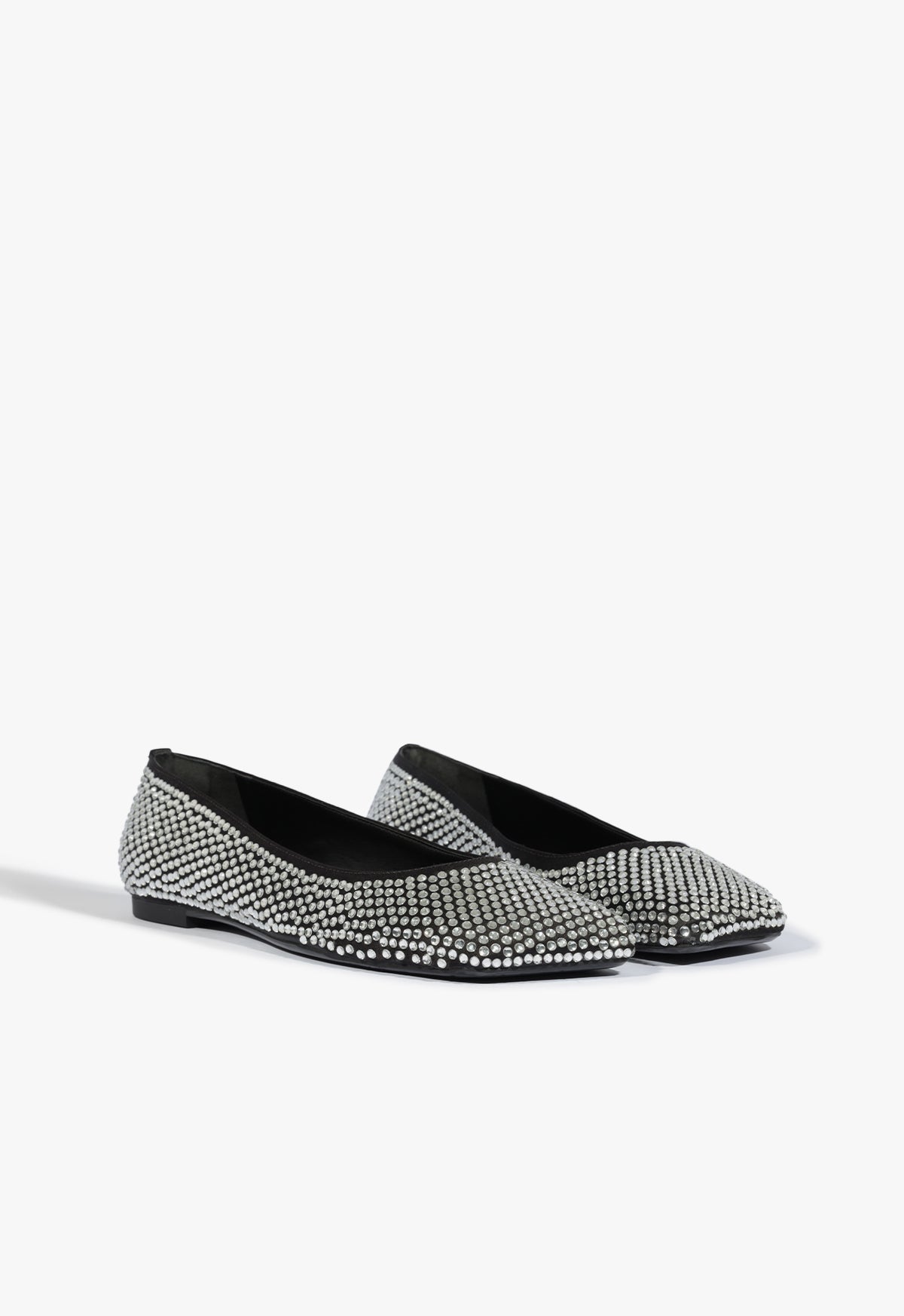 Jaycie Satin Flat Shoes for Women - Comfortable Low Heel Dress Pumps (Style F24, S2202800030003) - Perfect for Office, Party & Wedding Events
