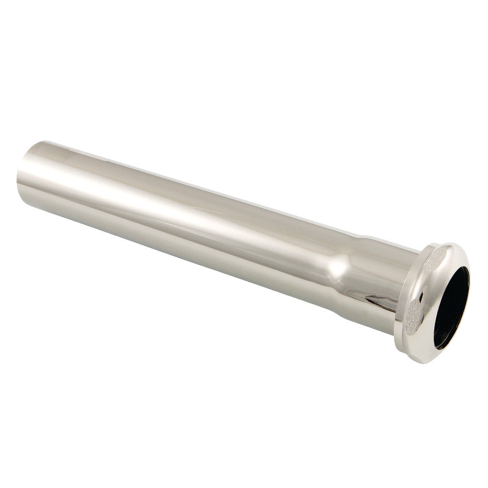 Fauceture EVP1006 Century 8 Inch x 1 1/4 Inch O.D Slip Joint Brass Extension Tube in Polished Nickel - Perfect for Bathroom Sink Faucet Installations and Plumbing Repairs