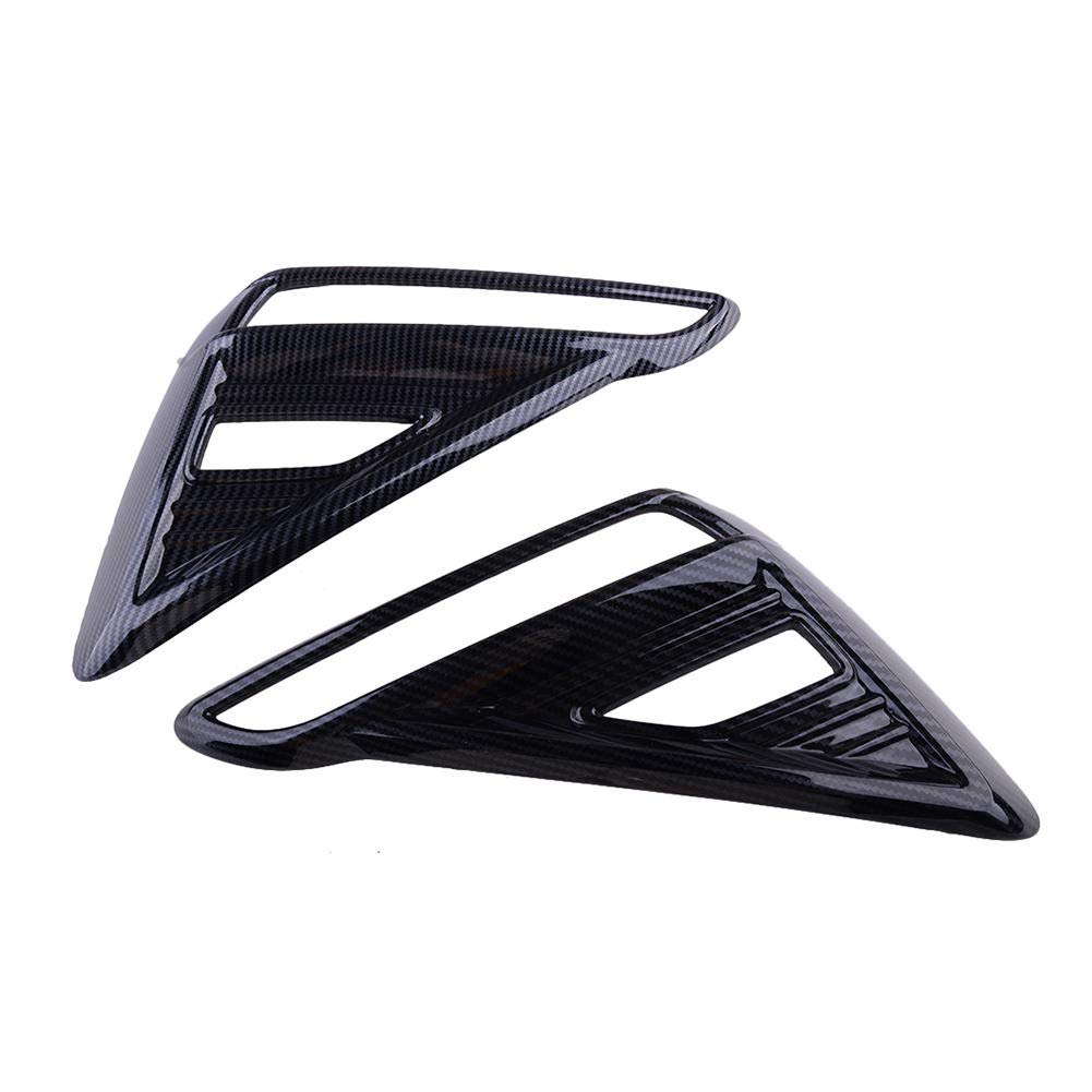 Carbon Fiber Fog Lamp Covers for Kia Cerato 2019-2020 - ABS Rear Fog Light Decoration with 2-Piece Set - Upgrade Your Car's Style for Night Driving & Custom Look