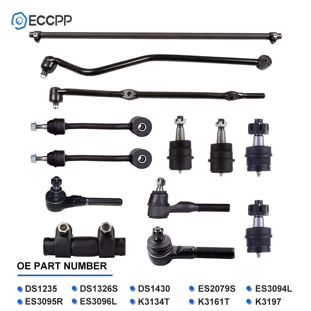 ECCPP Ball Joint Removal Tool Kit for 1997-2006 Jeep Wrangler - Ball Joint Press Tool Set with Sway Bar Link & Tie Rod Puller - Professional Auto Repair Tool for Off-Roading & DIY Vehicle Maintenance