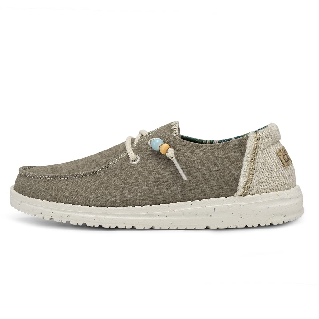 Hey Dude Women's Wendy Stretch Slip-On Loafers - Comfortable Lightweight Casual Shoes for Women - Perfect for Walking, Travel & Everyday Wear