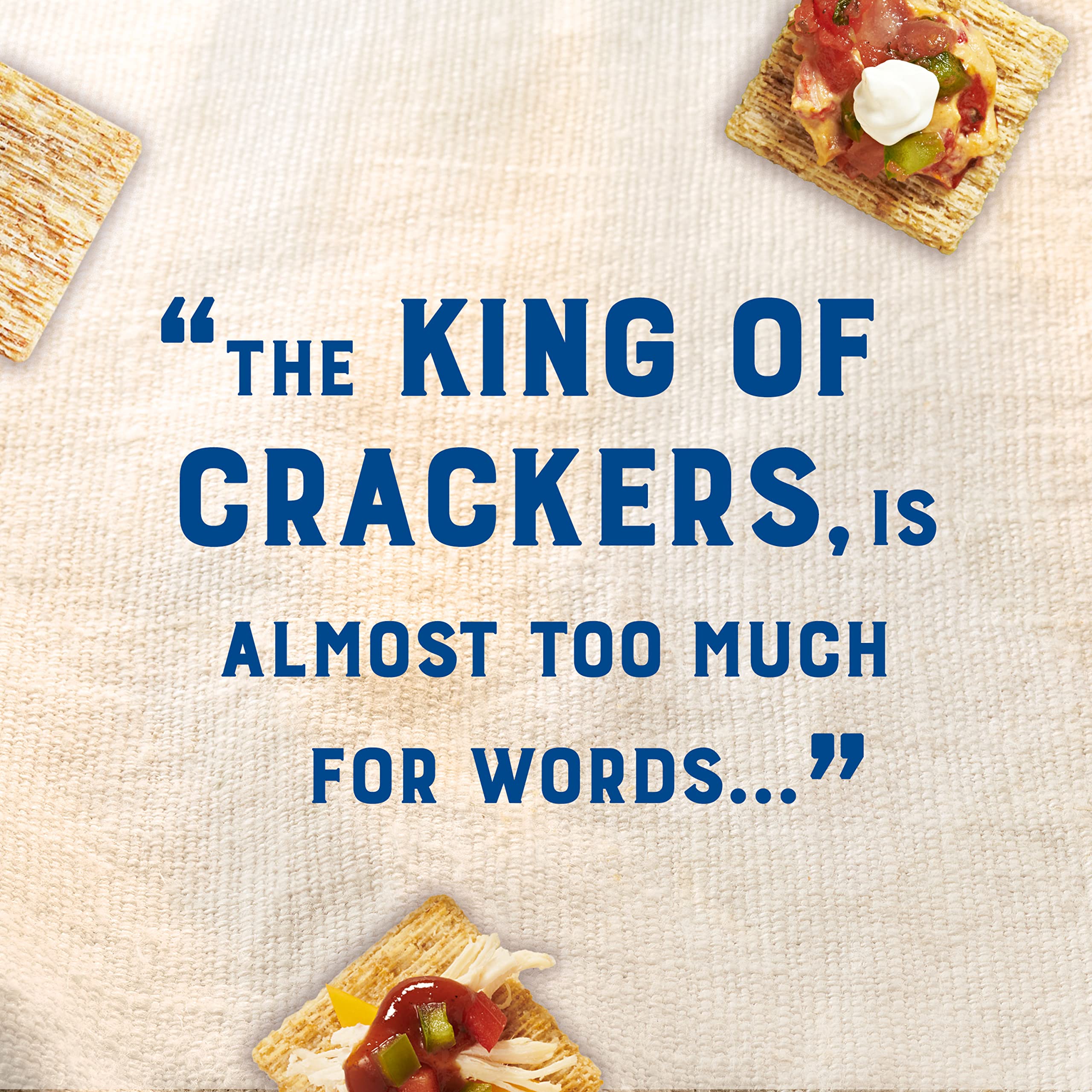 Organic Triscuit Original Whole Grain Wheat Crackers | Vegan & Gluten-Free Snacks | Bulk Lunchbox & Office Snacks | 6-7 oz Box (Pack of 6) | Perfect for Healthy Snacking, Parties & On-the-Go