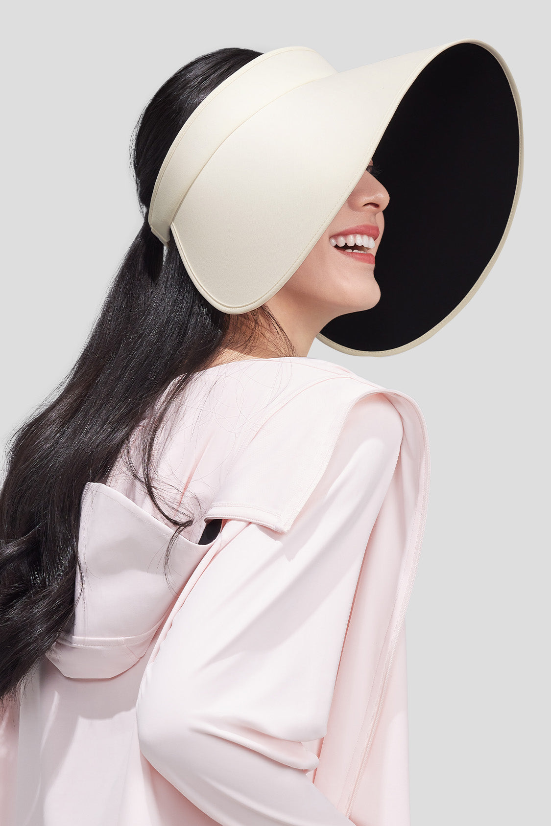 Breeze Women's UPF50+ Ultra Wide Brim Sun Visor Hat - Stylish Bonnet Design for Outdoor Activities, Beach, Golf & Gardening