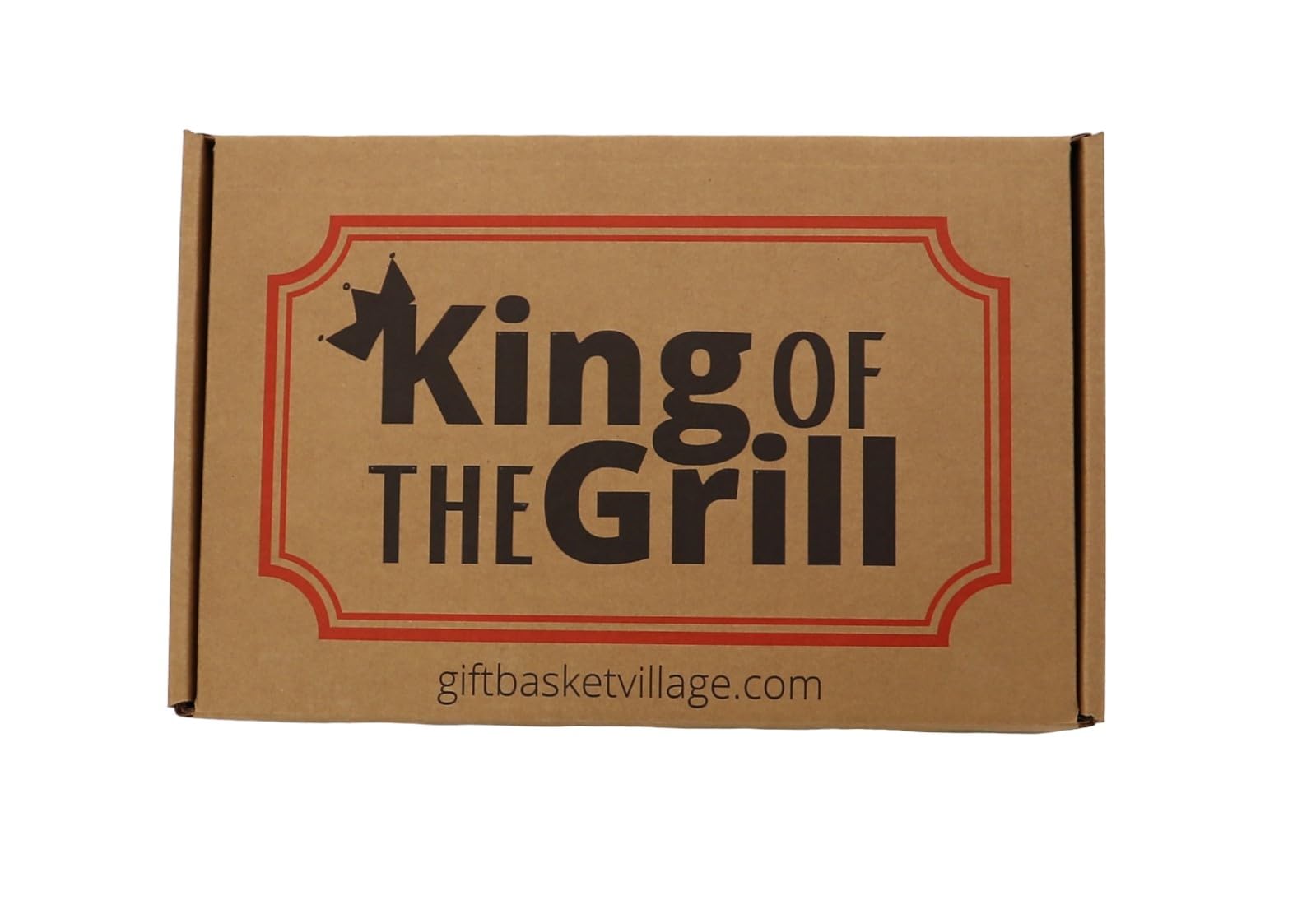 Premium King of The Grill Gift Box - BBQ Gift Basket for Men & Women - Perfect for Father's Day, Housewarming, and Outdoor Cooking Parties