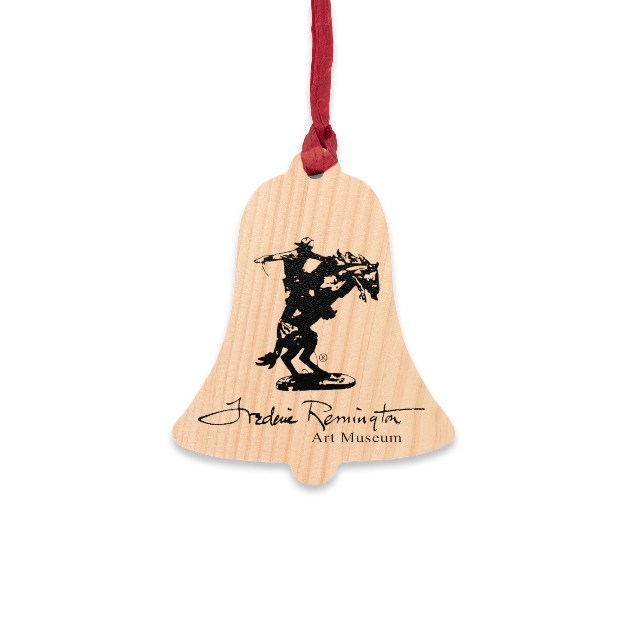 Handcrafted Wooden Remington Logo Ornaments - Rustic Home Decor for Christmas Tree, Gifts & Cabin Wall Art - Perfect for Hunting Lodge, Cabin Decor & Outdoor Enthusiasts