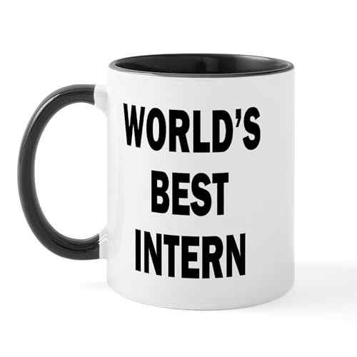 White/Black Inside - World's Best Intern Mug