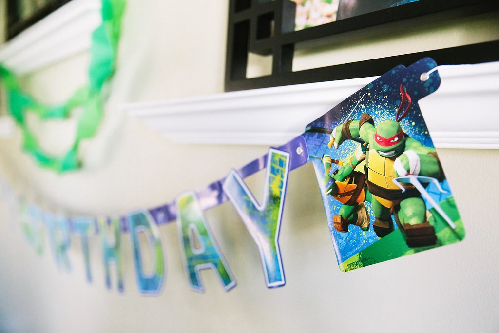 Teenage Mutant Ninja Turtles Birthday Party Banner - TMNT Themed Party Decorations for Kids Birthday Celebrations, Baby Showers & Special Events