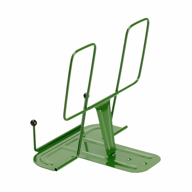 HIGHTIDE Metal Book Stand - Mint Green | Adjustable Reading Book Holder for Desk, Cookbook, Textbook | Perfect for Office, Study, Kitchen & Reading Nook