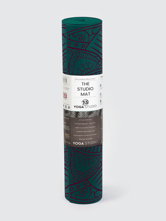Premium 6mm Non-Slip Yoga Mat for Hot Yoga & Home Workouts - Eco-Friendly TPE Material for Enhanced Grip & Comfort