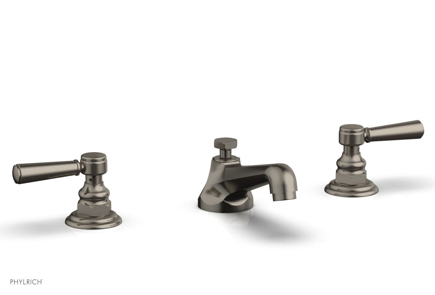 HEX TRADITIONAL Widespread Bathroom Faucet Lever Handles 500 02 - Perfect for Modern Bathroom Sink & Vanity Installation
