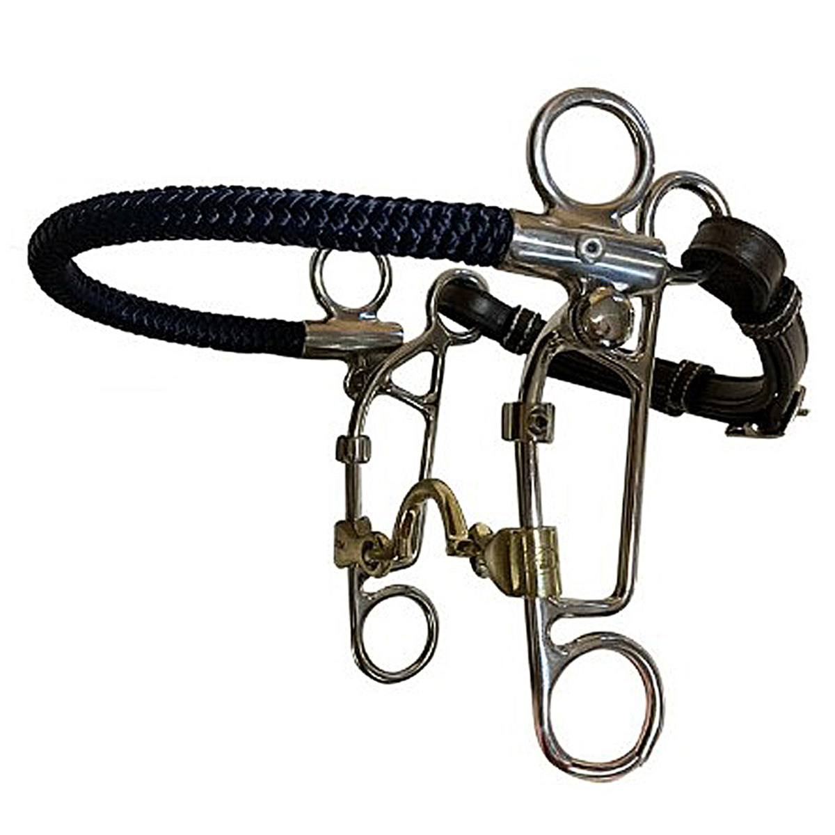 Jump'in High Port French Mouth Combination Bit – Comfortable & Durable Horse Bit for Dressage, Jumping & Training – Perfect for Equestrian Riders & Horse Training