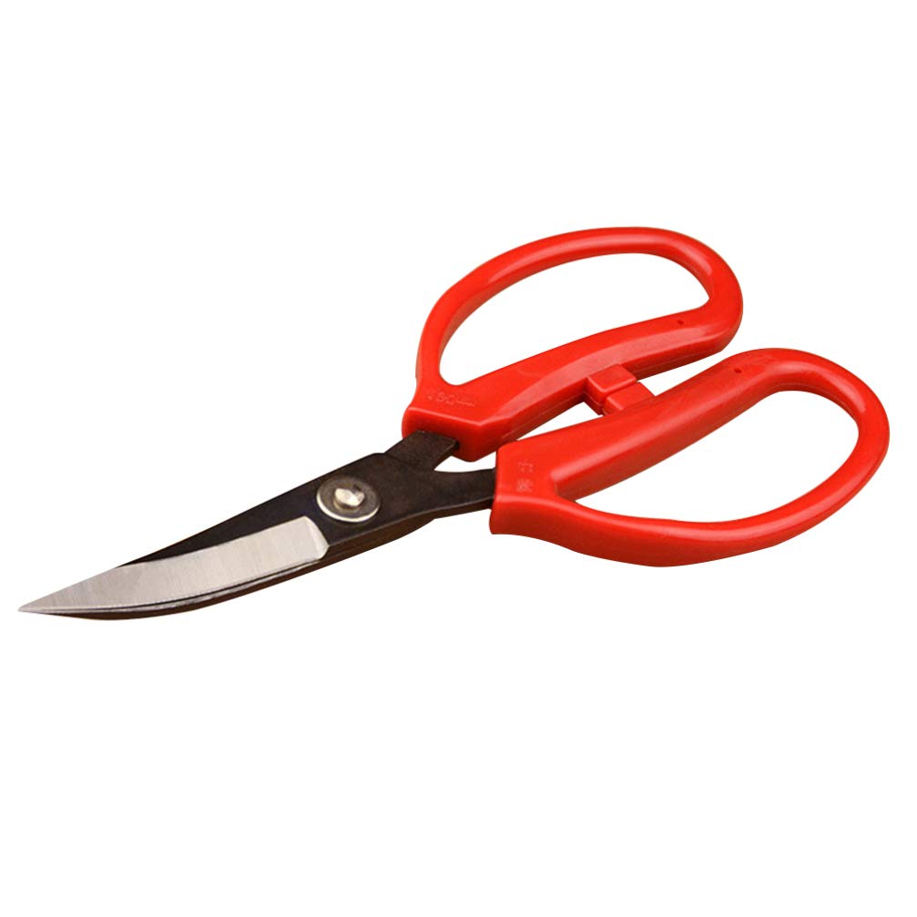 1pc High-Carbon Steel Leather Scissors - Professional Leather Crafting Tool for Home & Workshop - Perfect for Cutting Leather, Fabric, and DIY Projects