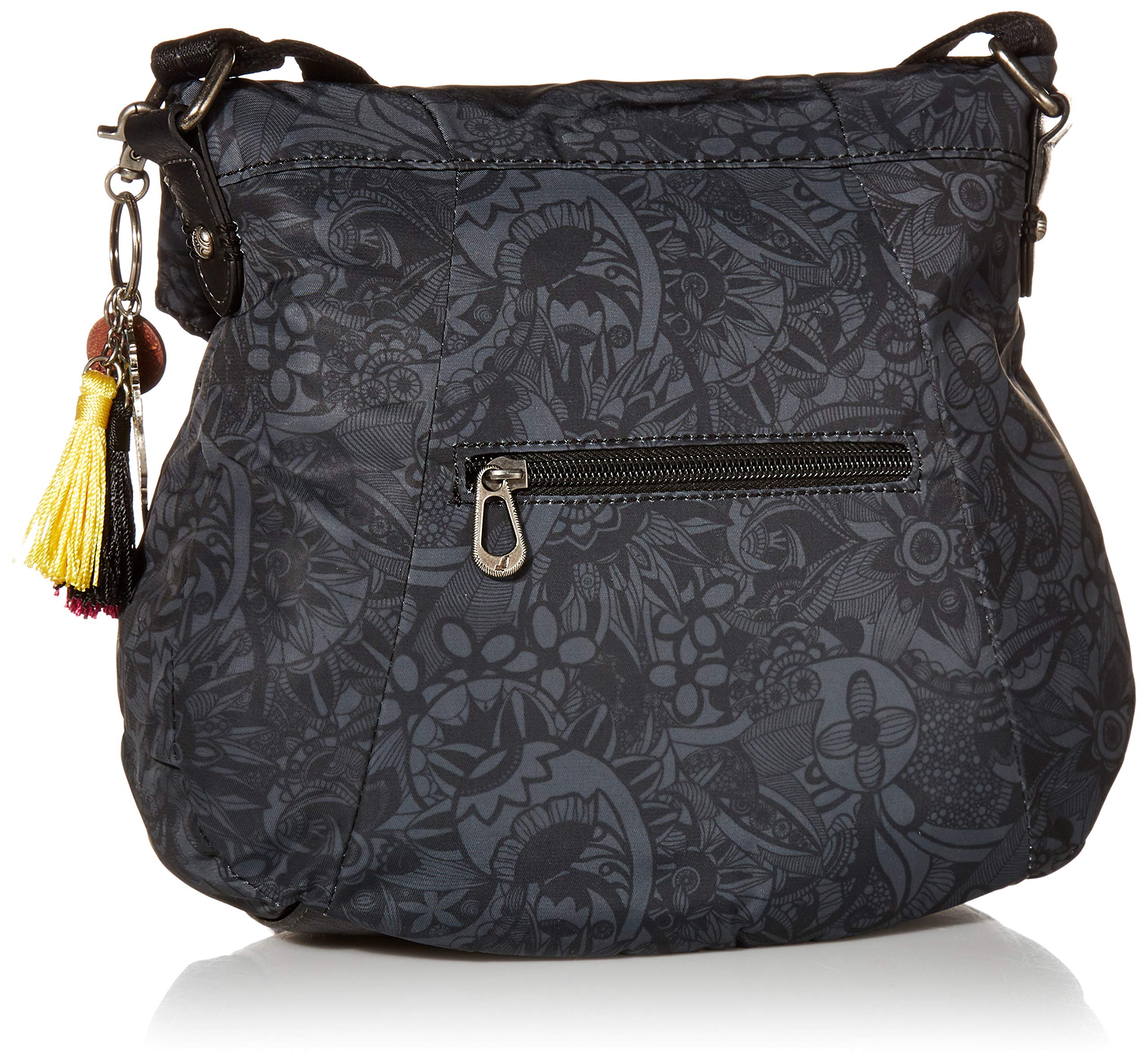 Sakroots Eco-Twill Foldover Crossbody Bag - Sustainable Vegan Leather Purse for Women, Adjustable Strap, Lightweight & Spacious - Perfect for Travel, Shopping, and Everyday Use