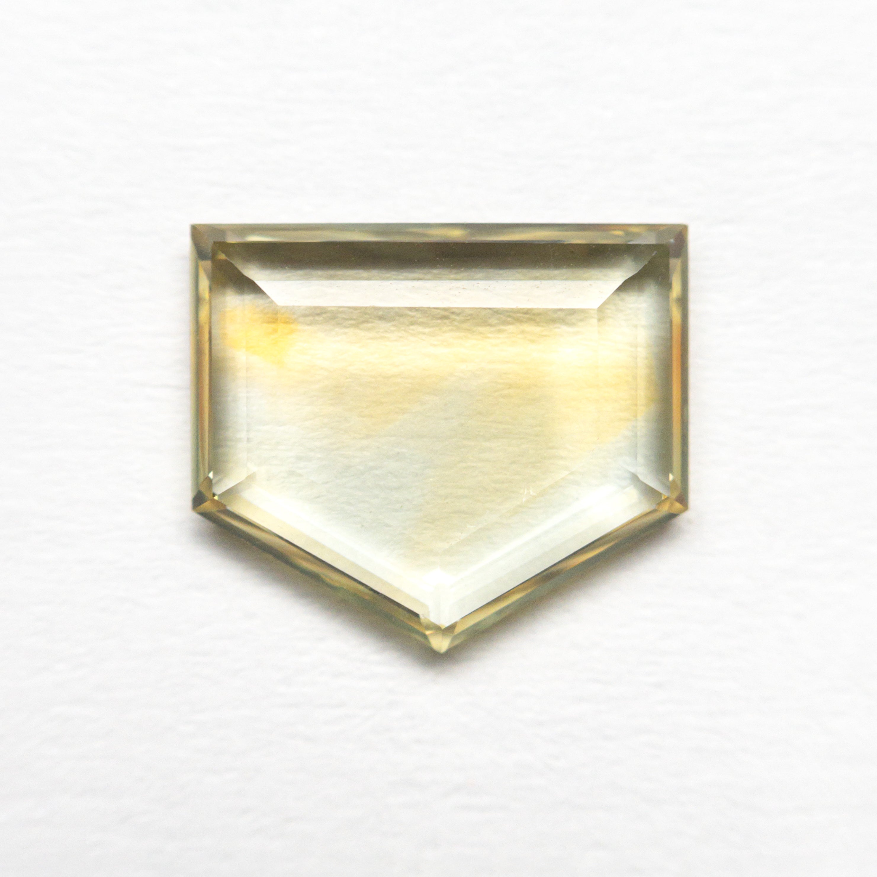 1.98ct Natural Blue Sapphire Gemstone - 9.27x7.95x2.08mm Pentagon Portrait Cut for Jewelry Making (22434) | Engagement Rings, Necklaces & Custom Designs