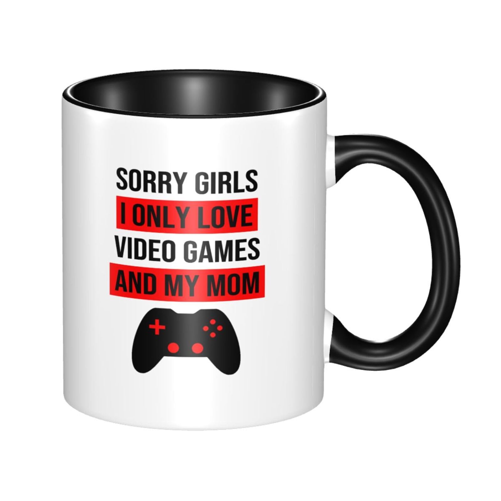 Funny Gaming Coffee Mug - Ceramic Gamer Gift for Men, Christmas & Valentine's Day Present - Perfect for Gamers, Office Use & Coffee Lovers