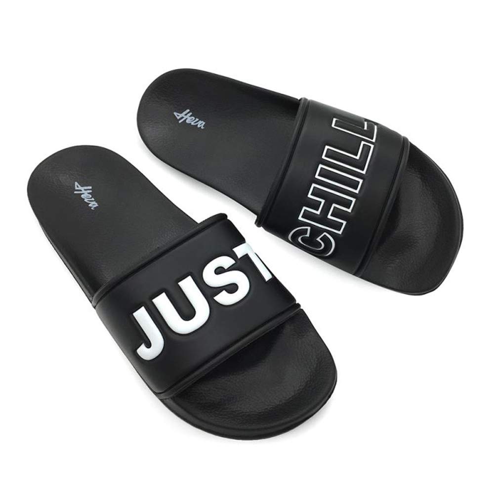 FunkyMonkey Men's Casual Slide Sandals - Comfortable Indoor & Outdoor Slippers for Men - Perfect for Beach, Poolside, and Lounging at Home