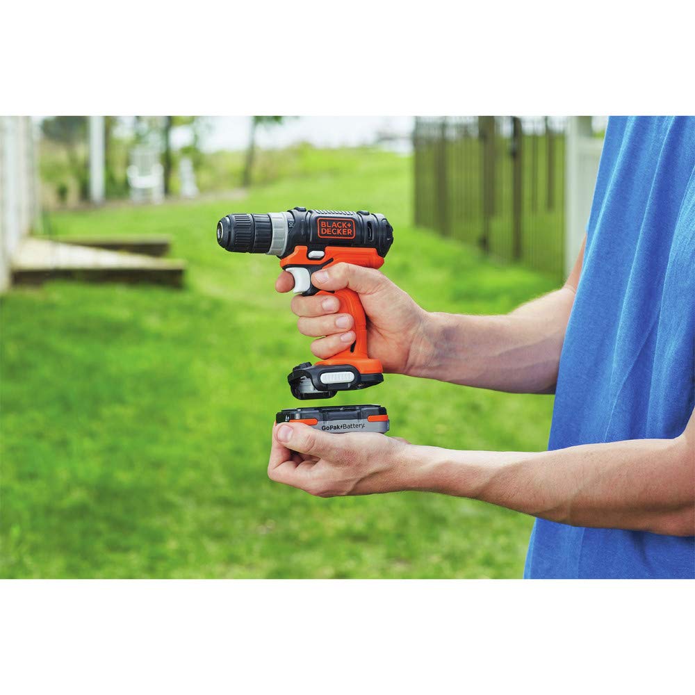 BLACK+DECKER GoPak Rechargeable Battery with USB Charging Cable (BCB001K) - Power Your Tools & Charge Devices On The Go for Camping, DIY Projects & Emergency Power Backup