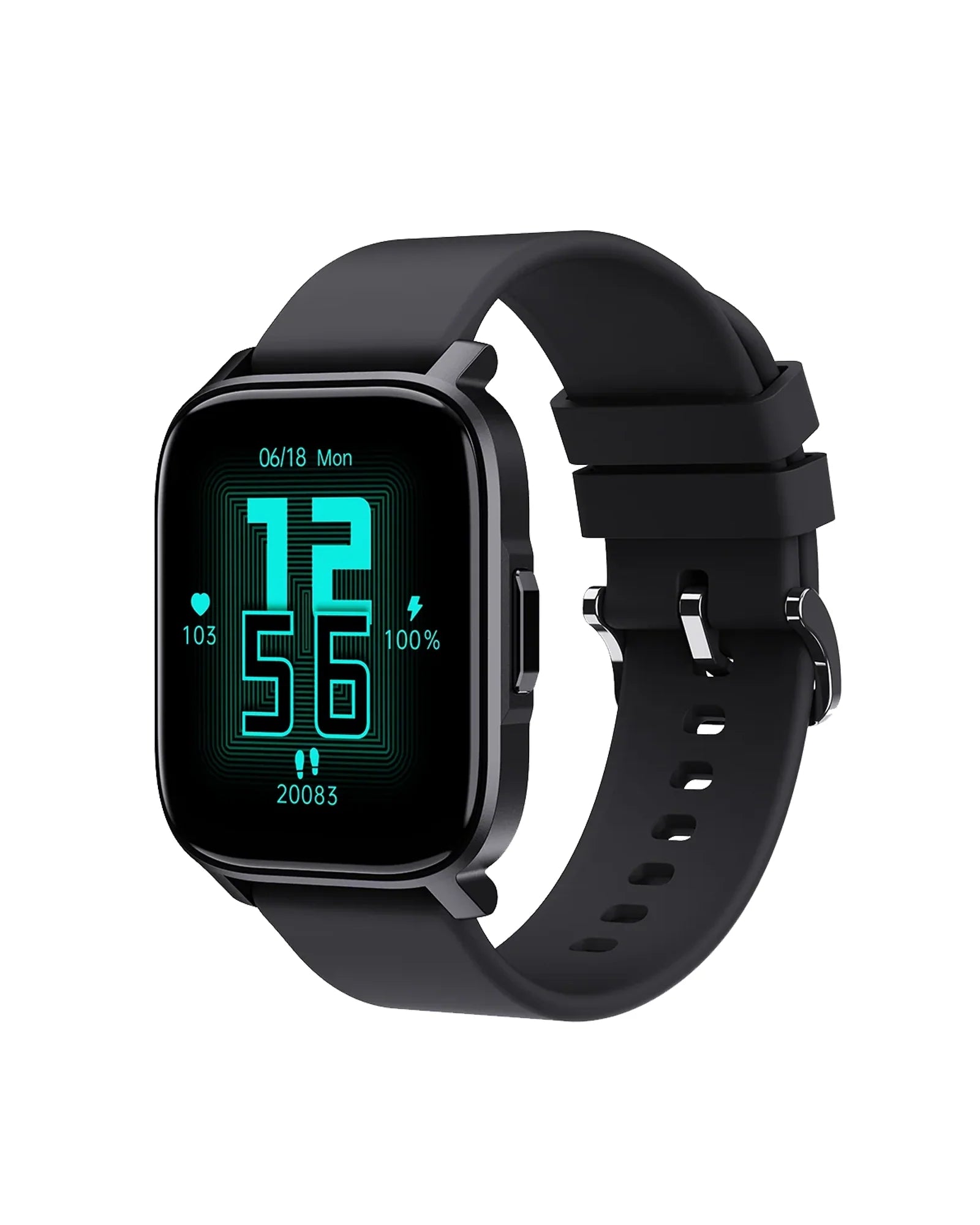AUKEY SW 1S SmartWatch 1S - Waterproof Fitness Tracker with Heart Rate Monitor, Sleep Tracking, 1.3