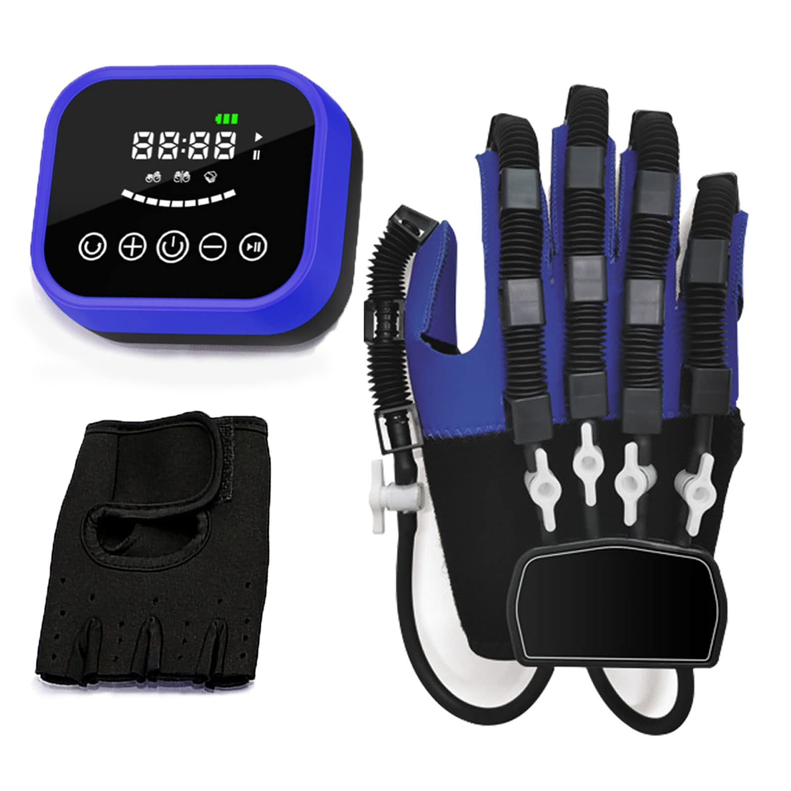 Rehabilitation Robot Gloves for Finger Training & Hand Therapy - Stroke Recovery Finger Orthosis & Functional Hand Splint - Right Hand (Size L) - Ideal for Post-Stroke Exercises & Hand Dysfunction Rehabilitation at Home