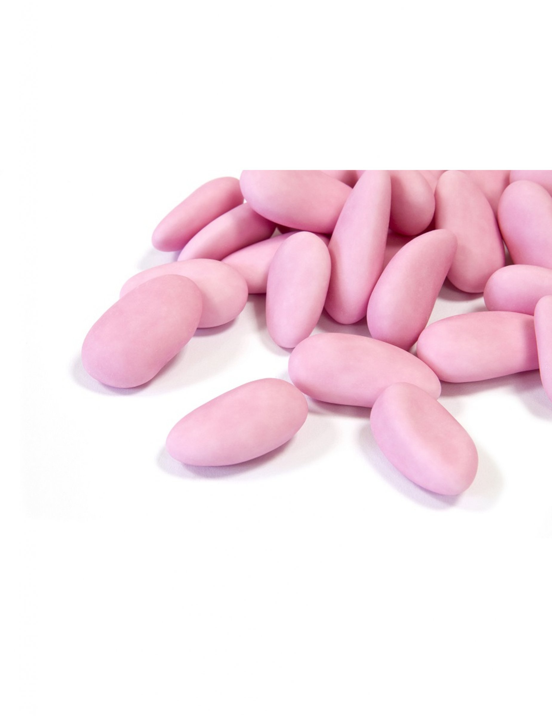 Generic - Pink Colored Almond Dragees 500g (17.6 oz) | Bulk Candy for Weddings, Parties & Dessert Decorations