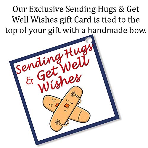 Thoughtful Get Well Soon Gift Basket for Women - Post Surgery Care Package with Comfort Items - Perfect Recovery Gift for Hospital, Home, or Nursing Home