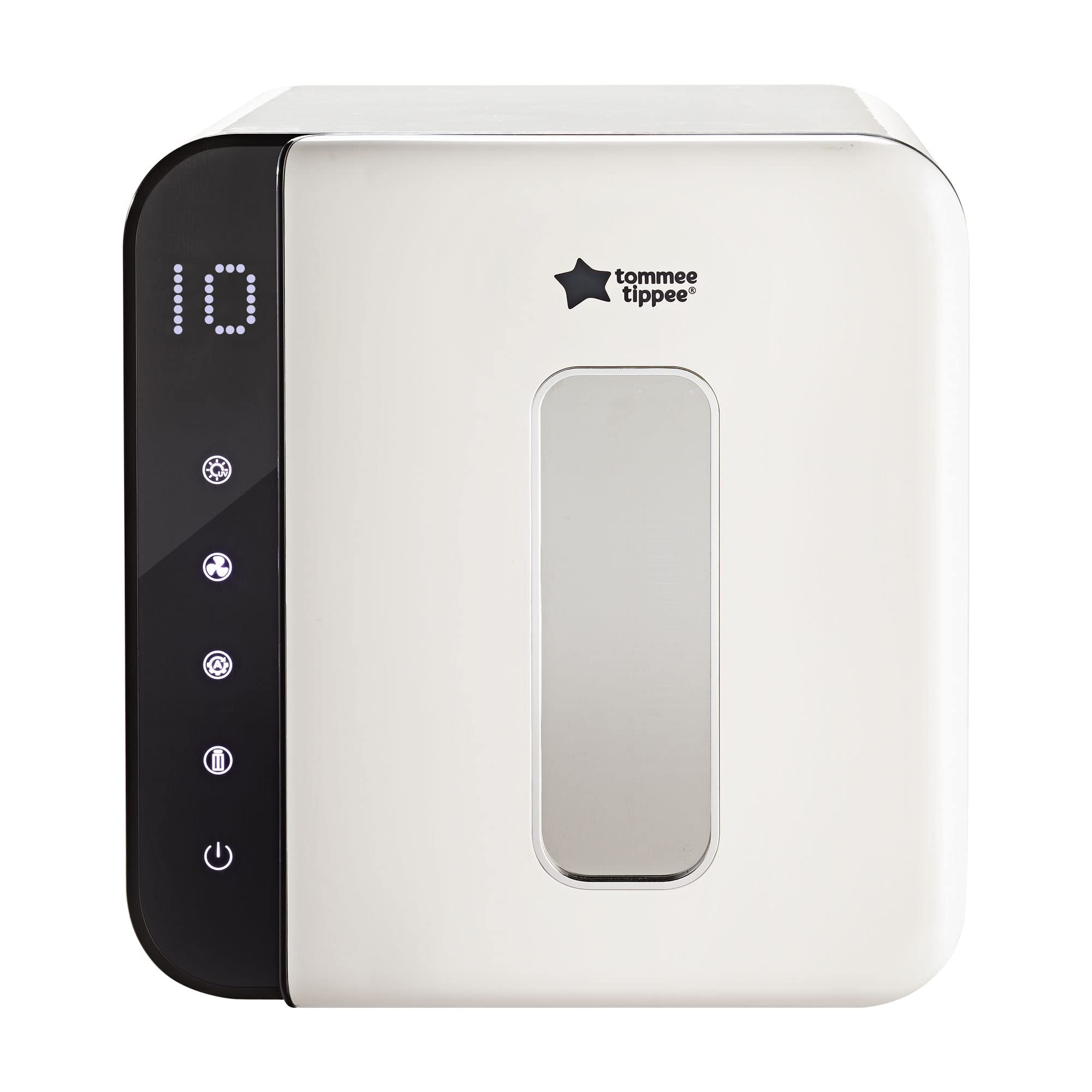 Tommee Tippee Ultra UV Sterilizer and Dryer for Baby Bottles - Kills 99.9% of Germs & Viruses | Steam-Free Sanitizing | Includes Storage for Bottles & Accessories | Perfect for Nursery, Travel & Daycare Use