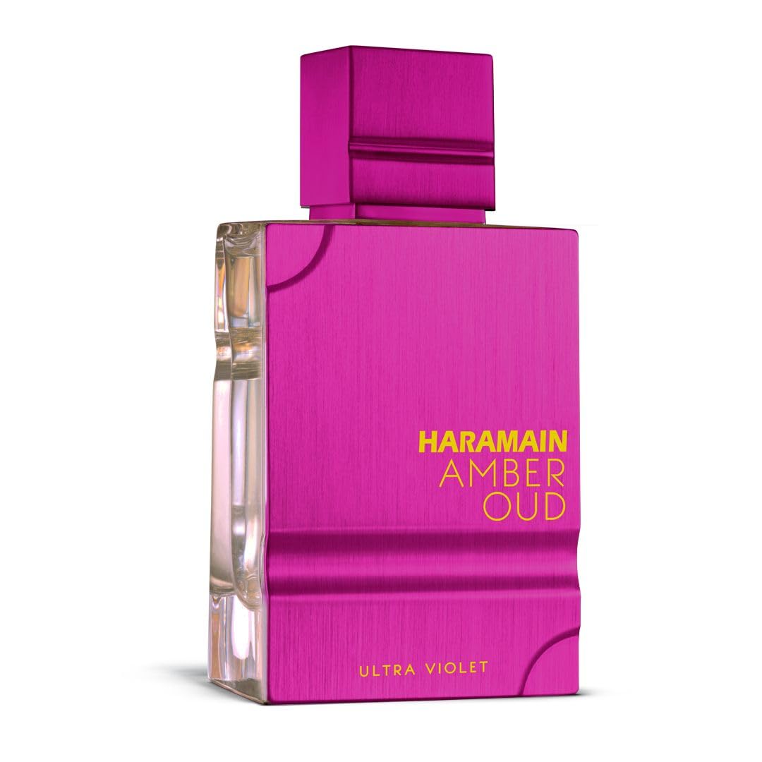 Al Haramain Amber Oud Ultra Violet Eau De Parfum - 2 oz Long Lasting Arabian Perfume Spray for Women | Luxurious Arabic Fragrance for Evening Wear, Special Occasions & Date Nights