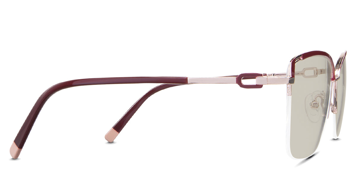 Phoebe Women's Prescription Tinted Glasses - Stylish & UV Protection for Everyday Wear, Reading, and Outdoor Activities