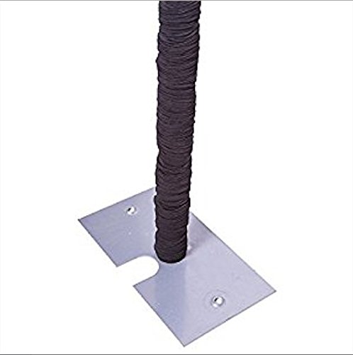 18ft Black Spandex Pipe Cover for DJ Speakers, Lighting, and Stage Drapes - Perfect for Events, Concerts, and Stage Decorations