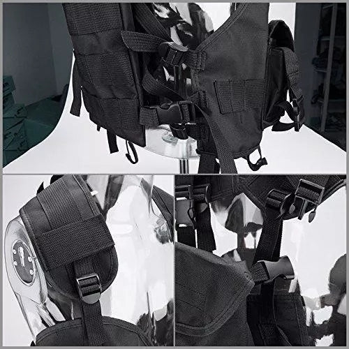 US 97 Navy Seal Hydration Bag Combat Vest - Tactical Water Backpack for Military Training, Hiking & Outdoor Adventures